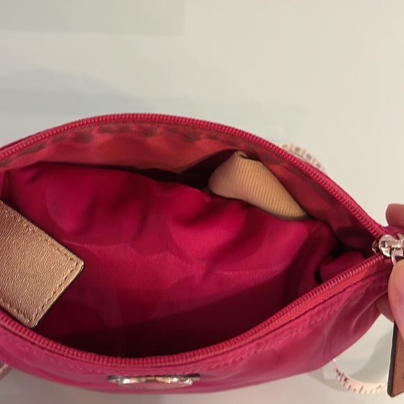 Hot Pink Colour Tote Bag by Coach (2 in 1) - Picture 8 of 11